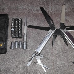 Мультитул LEATHERMAN WAVE PLUS BLACK & SILVER 832622